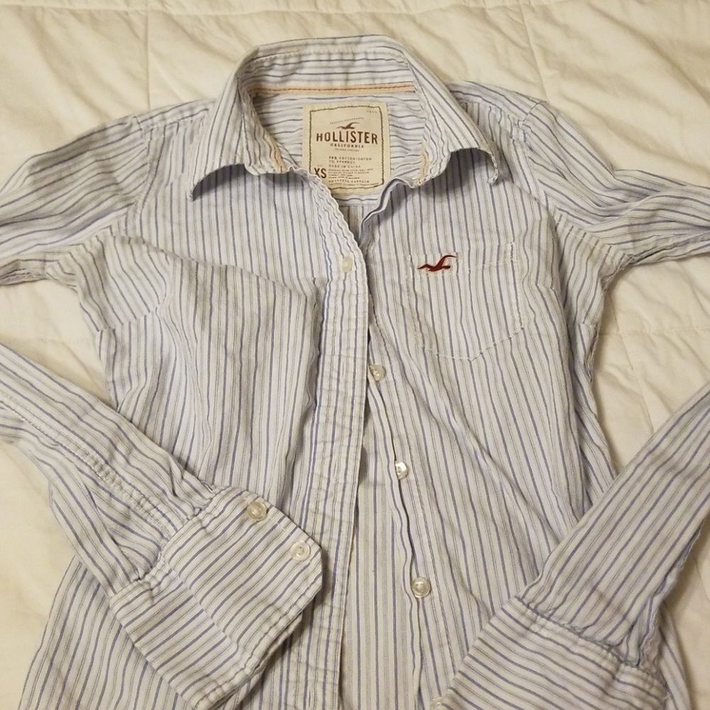 LS Hollister button down top
